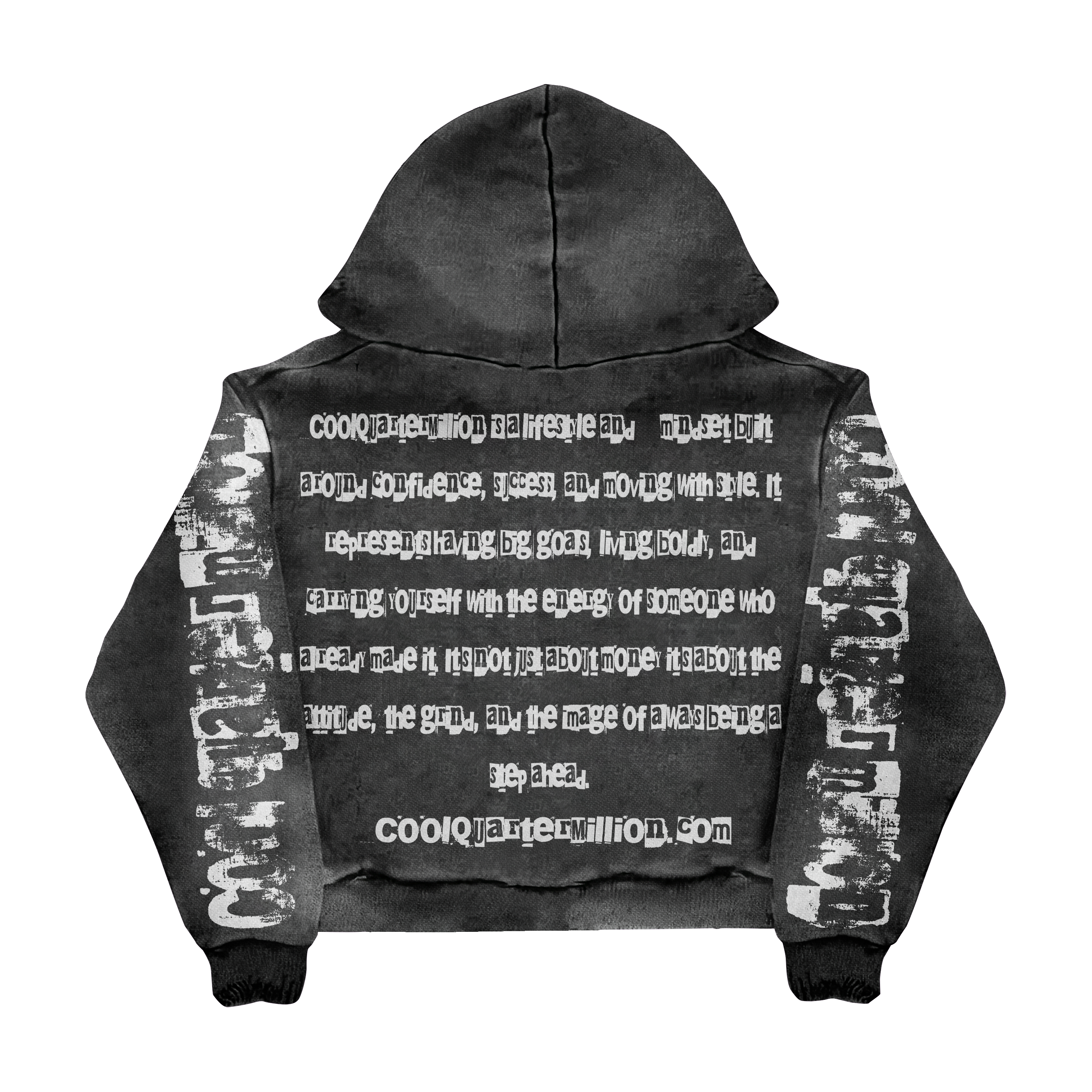 Thoughts Of A Quarter Million- BLACK/WHITE